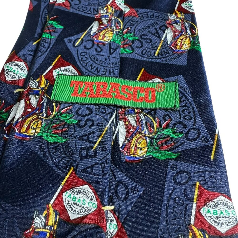 TABASCO Hot Sauce Silk Tie